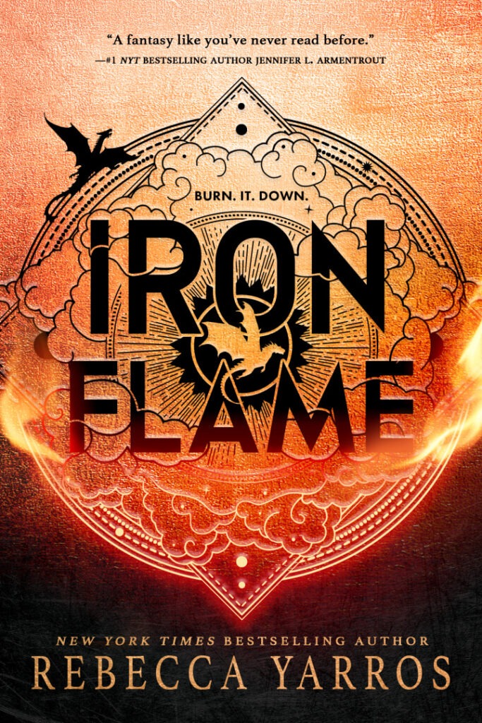 Iron flame cover art