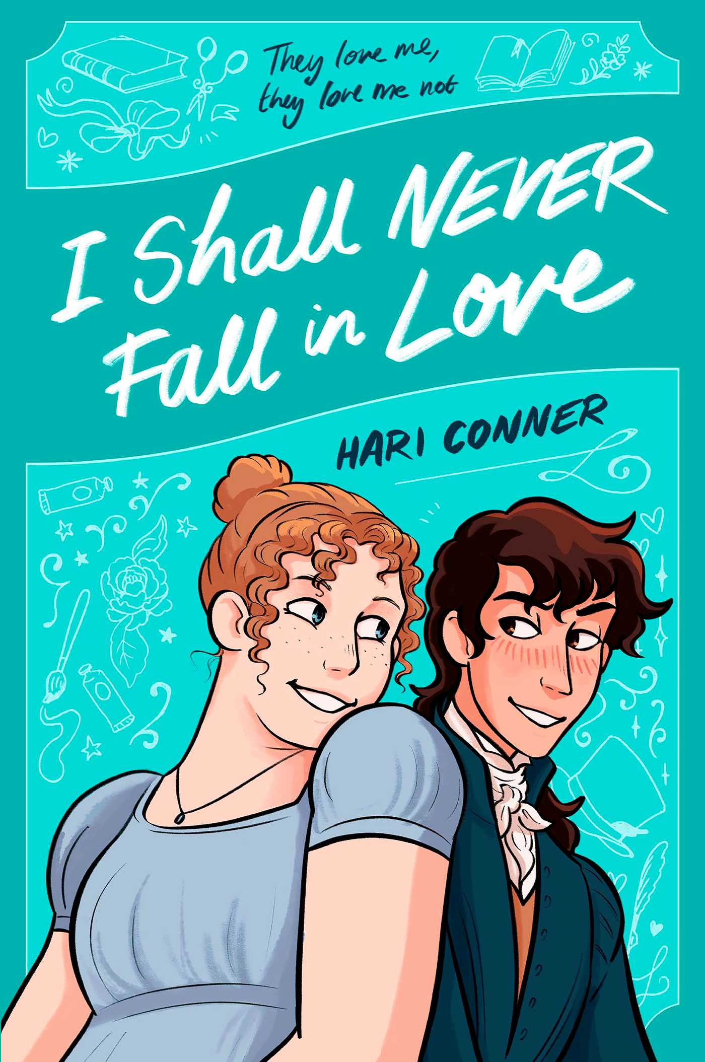I shall never fall in love cover art