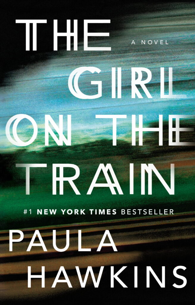 The girl on the train cover art